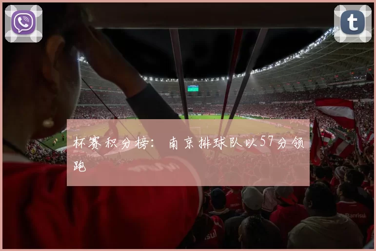 杯赛积分榜：南京排球队以57分领跑